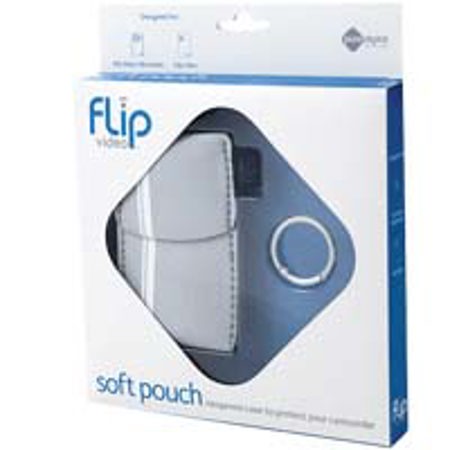 Pure Digital Technologies Flip Video Soft Pouch, Silver
