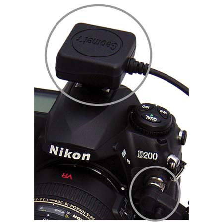 Geomet'r Real Time Geotagging GPS Recvr f/Nik &Fujifilm