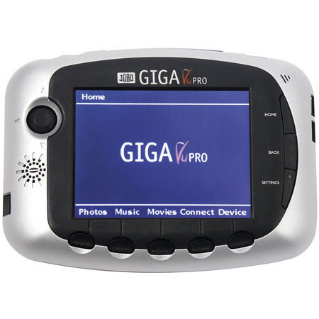Jobo Giga Vu Pro External Storage Device and Media Player with 40gb Hard Drive