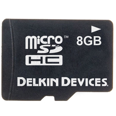 Delkin Devices 8GB Micro SD/TransFlash Standard Memory Card
