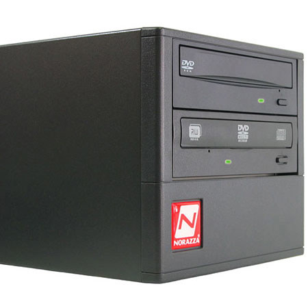 Norazza 1:1 Load/Go CD/DVD Duplicator 2 Disc Capacity