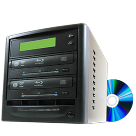 Norazza DVDBR2PRO 2 Drive Blu-ray Duplicator, 500GB HD