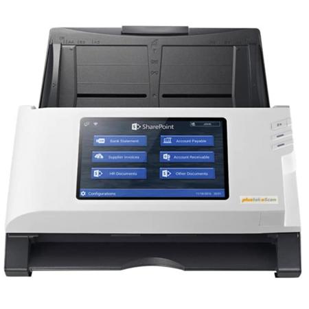 Plustek eScan A250 SharePoint Standalone Network Scanner, 30 ppm, 50-Sheet ADF