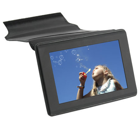 Jobo 7X7in Portable Digital Photo Frame with 1GB Memory