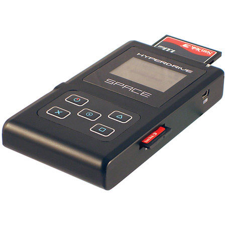 Sanho HyperDrive Space, 40GB MC Backup Storage Device