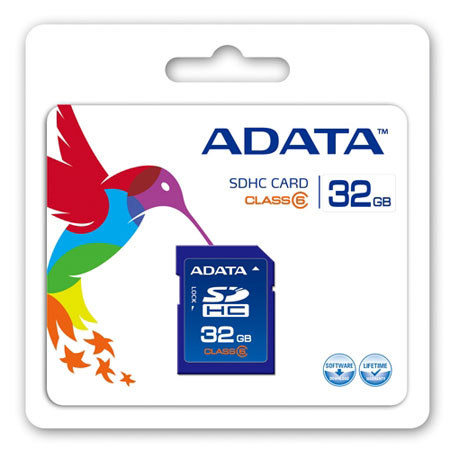 AData SD Card 32 GB - SDHC Class 6