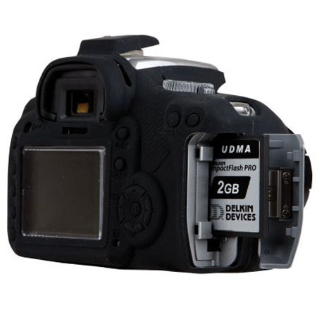 Delkin Devices Snug It Pro Skin for Canon Rebel T3i DSLR, Black
