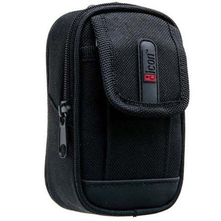 Icon PRCS107 Proma Nylon Sm Belt Style Dig Cam Case, Bk