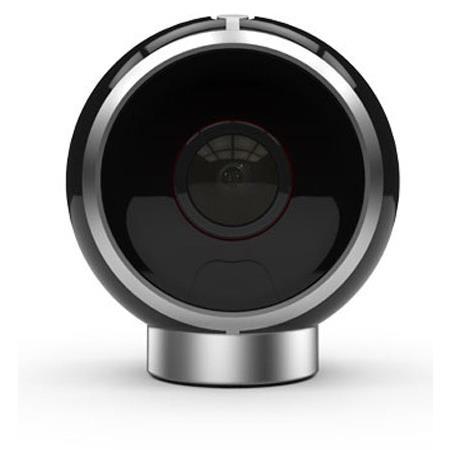 ALLie 8MP Day/Night IR 360° Dual Lens Spherical Camera, Black