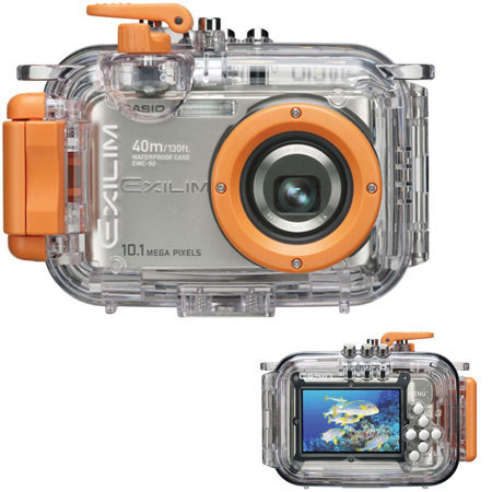Casio EWC-80 Underwater Exilim Housing for the EXILIM Zoom EX-Z1000 Digital Cameras