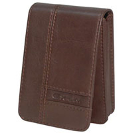 Casio EX-Case8 Brw Lethr Pouch Style Cs f/Exilm S Sries