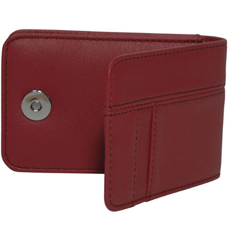 Casio EX-Case80 Red Leather Pouch Case