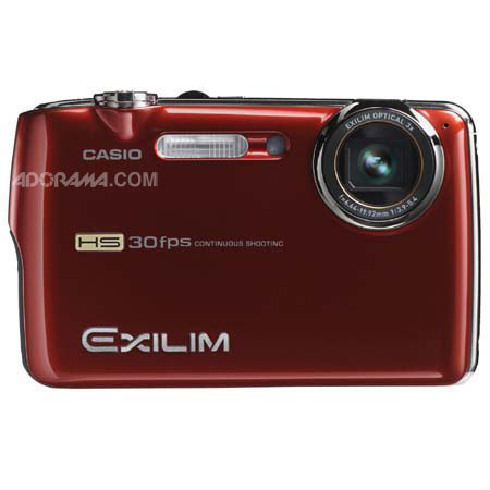 Casio ICSEXFS10RDK Exilim Digital Camera Kit in Red