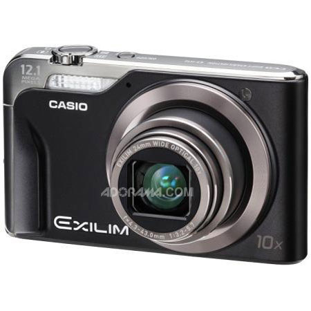Casio ICSEXH10BKA Digital Camera Kit in Black
