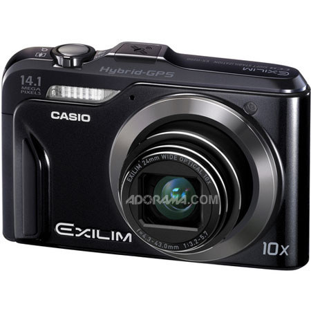 Casio Exilim EX-H20G 14 MP, 10x Optical Zoom Compact Digital Camera Hybrid GPS