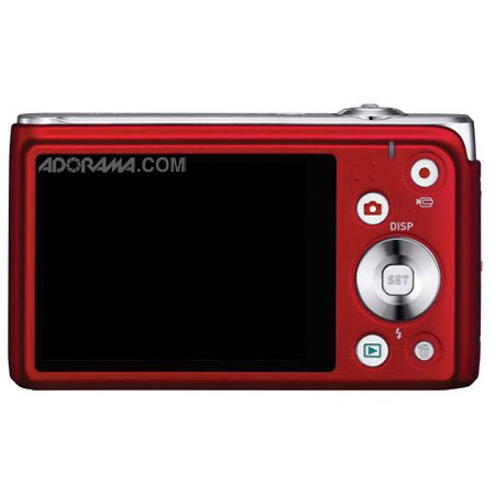 Casio EX-H5 Compact Digital Camera, 12.1 Megapixels, Rd