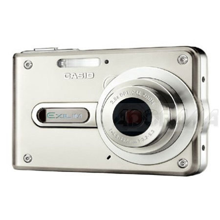 Casio Exilim EX-S100 3.2MP Super Slim Digital Camera, 2.8x Optical, 4x Digital Zoom with 2" inch LCD Screen - Display Model