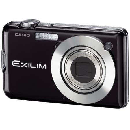 Casio Exilim Card EX-S12 Digital Cam Kit,Blk w/Tripod