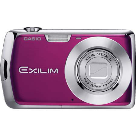 Casio Exilim Card EX-S5 Digi Camera Kit,Purple w/Tripod