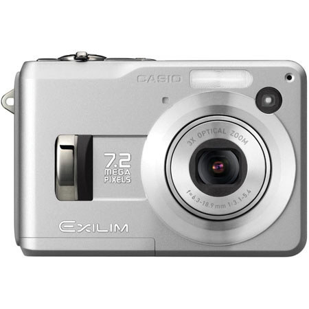 Disc. Exilim EX-Z120 7.2mp Digital Camera, 3x Optical, 4x Digital Zoom with 2.0" LCD Screen