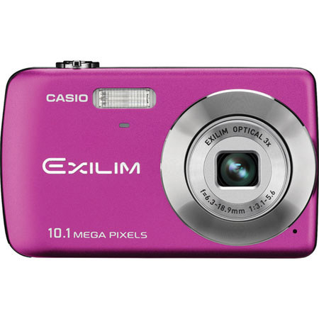 Casio Exilim EX-Z33 Dig Camera Kit,Viv Pnk w/4GB SD Crd