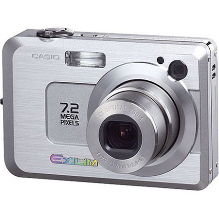 Disc. Exilim EX-Z750 7.2MP Ultra Thin Digital Camera, 3x Optical, 8x Digital Zoom with 2.5" inch LCD Screen