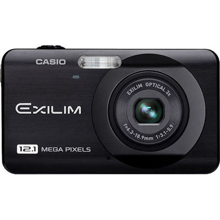 Casio Exilim Zoom EX-Z90 12.1MP Digital Camera, Black