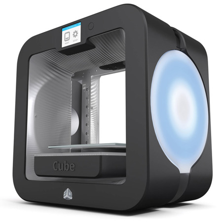 3D Systems Cube 3rd Generation Wireless 3D Printer, Gray