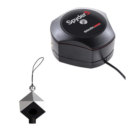 Datacolor Spyder5 Pro USB Colorimeter w/SpyderCube 3D Cube for RAW ...