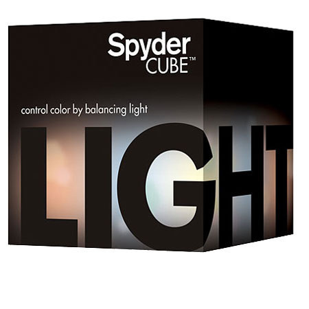 Datacolor SpyderCube, Captures Color Light Source Data