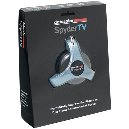 Datacolor SpyderTV, Colorimeter and Calibrating Software for All Plasma, RPTV, DLP, LCD and CRT Televisions.