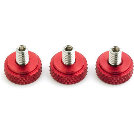 iDC PhotoVideo 1/4-20 x 3/8" Thumb Screw, 3 Pack