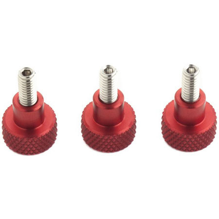 iDC PhotoVideo 8-32 x 3/8" Thumb Screw, 3 Pack
