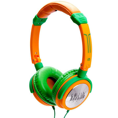 IDANCE Crazy Portable Articulated On-Ear Headphones with Inline Mic