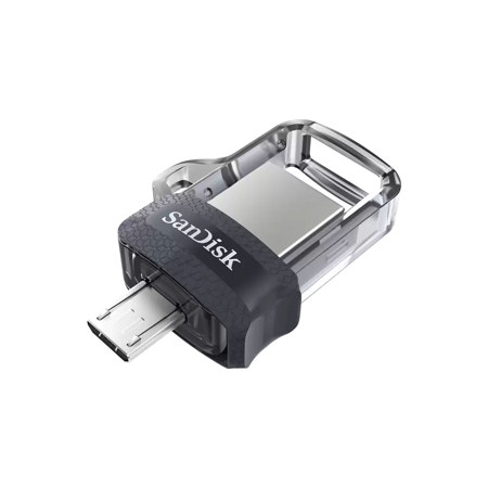 SanDisk Ultra Dual Drive m3.0 128GB USB 3.2 Gen 1 Micro-USB and Type-A Flash Drive