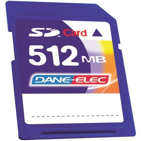 Dane-Elec 512mb Secure Digital (SD) Memory Card