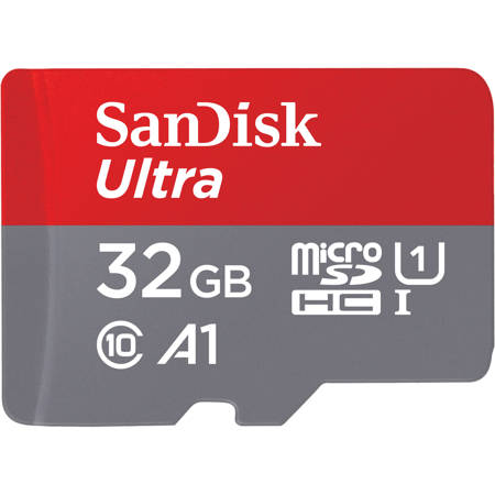SanDisk Ultra 32GB UHS-I microSDHC Memory Card