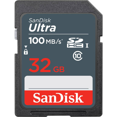 SanDisk Ultra microSDHC Card - 32GB, Class 10, UHS-I