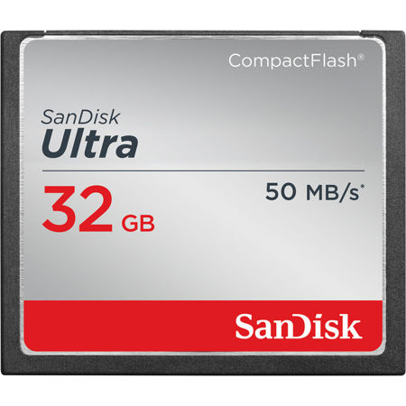 SanDisk 32GB Ultra CF Memory Card