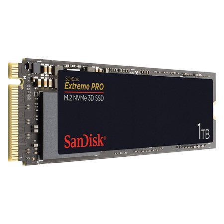 Sandisk Extreme PRO M.2 NVMe 3D SSD - 1TB
