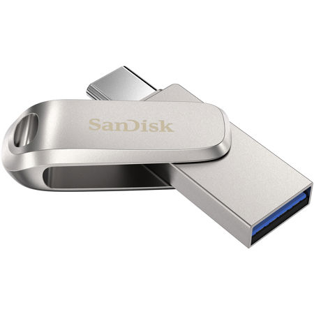 SanDisk 512GB Ultra Dual Drive Luxe USB Type-C Flash Drive