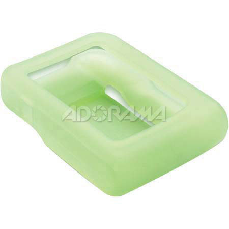 SanDisk Sansa e100 Series Grn Silicone MP3 Carryng Case