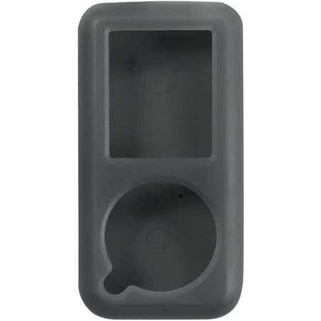SanDisk Sansa e200 Series Grey Silicone MP3 Carrying Case #SDAMX4SCGYG10