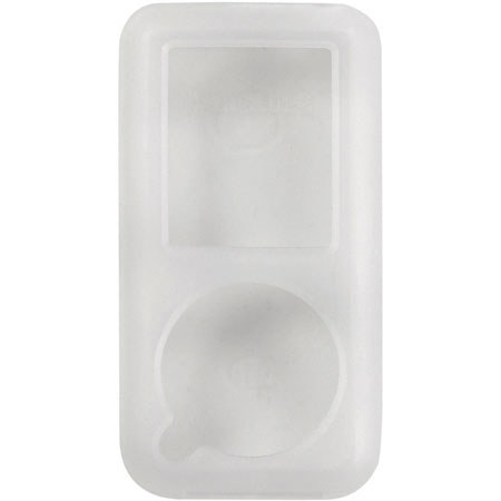 SanDisk Sansa e200 Series White (Clr) Silicone MP3 Case