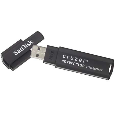 SanDisk Cruzer Enterprise, Fips Edition (140-2 Level 2 Certified) 4GB Flash Drive with USB 2.0 Interface