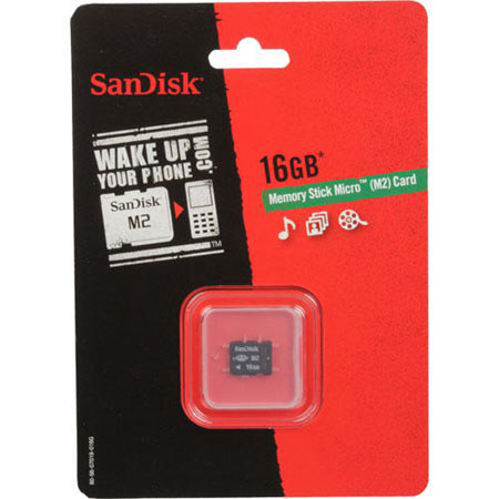 SanDisk SDMSM2016GA11M 16GB Memory Stick Memory Card