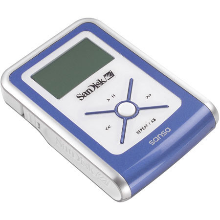 SanDisk Sansa MP3 Player 1 GB, with SD Slot and Expandable Memory #SDMX21024A18