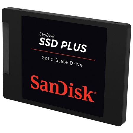SanDisk SDSSDHII-480G-J26 ソリッドステートドライブ SanDisk SSD Plus 480GB SATA III 2.5