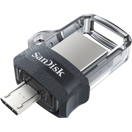 SanDisk 32GB Ultra Dual m3.0 USB 3.0 and Micro USB Flash