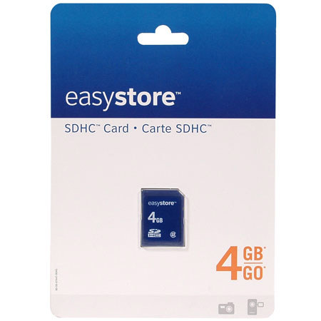 EasyStore SDSDES004GG11 Digital High Memory Card, 4GB